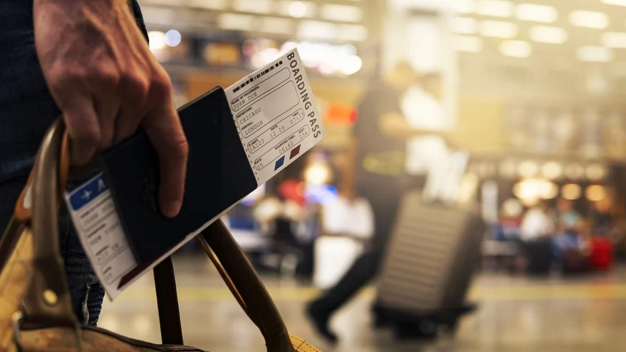 Merry christmas, boarding pass, travel, airport, luggage, flight, plane, tourism, suitcase, departure, aircraft, trip, journey, passport, transport, flying, vacation, business, arrival