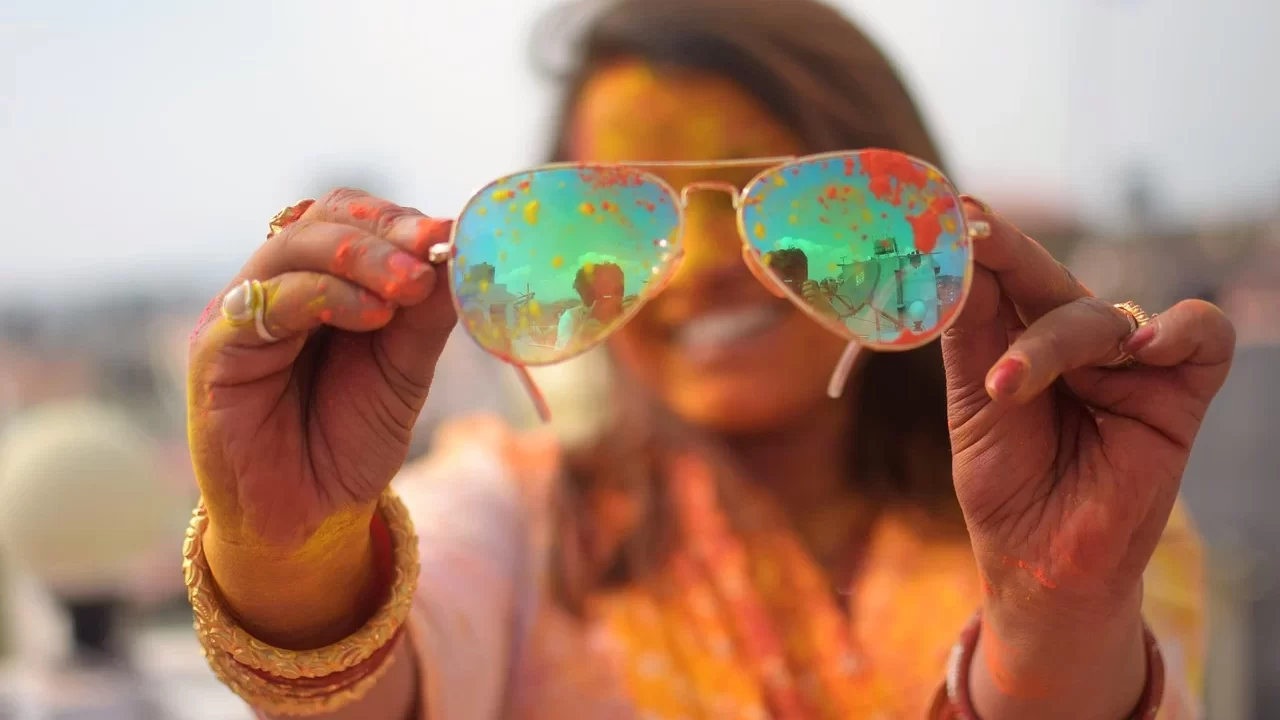 Holi, color, colorful, happy, celebration, festival, girl, nepal, entertainment, people, woman